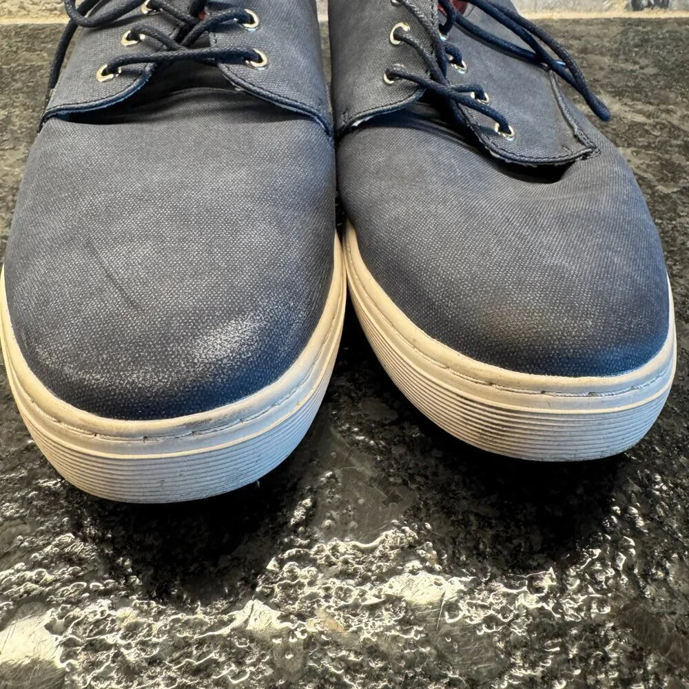 Flag and Anthem navy canvas men's sneakers size 9.5